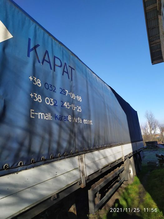 Продам півприцеп тент