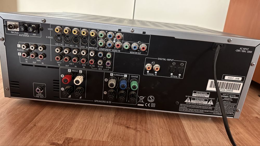 Harman Kardon AVR 235 Dolby Digital DTS 7.1 AV-Receiver