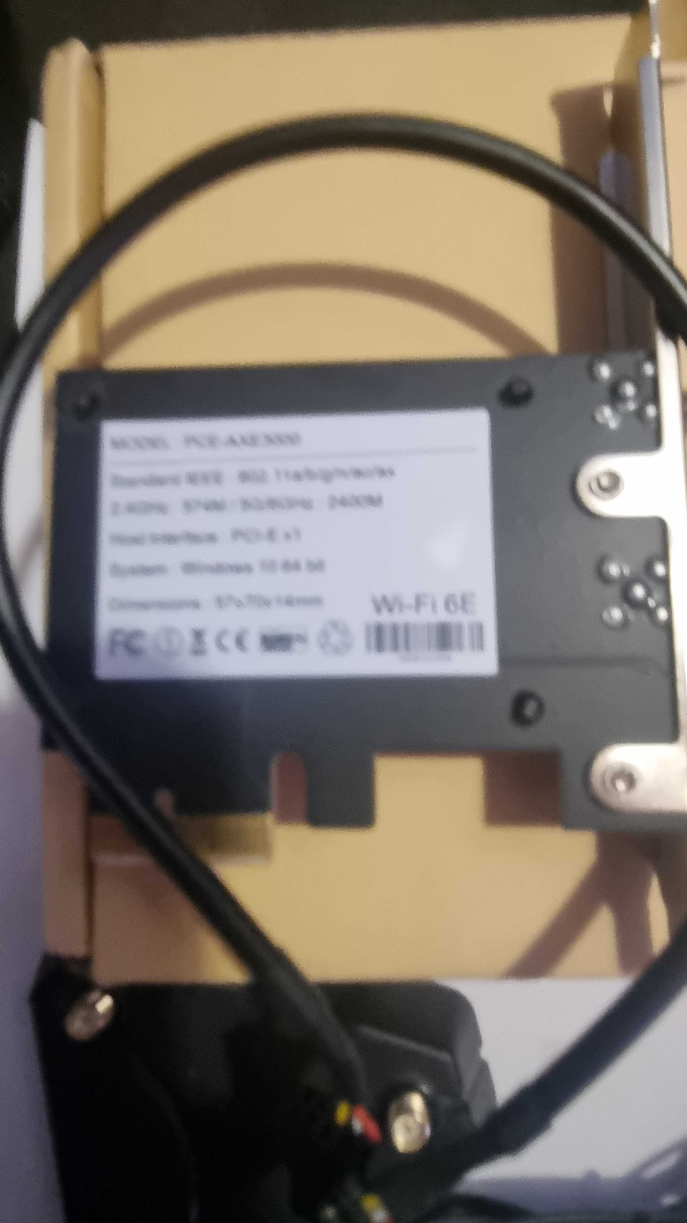 сетевая карта fenvi  WIFI 6E AXE3000 PCI E + BT 5.3
