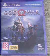 Диск God of War 4 (2018) Ps4