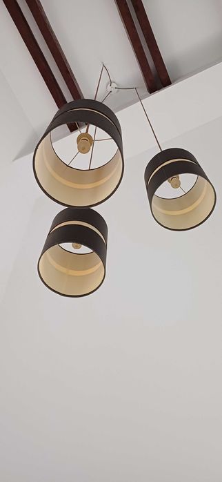 Żyrandol 3m antresola długi lampa