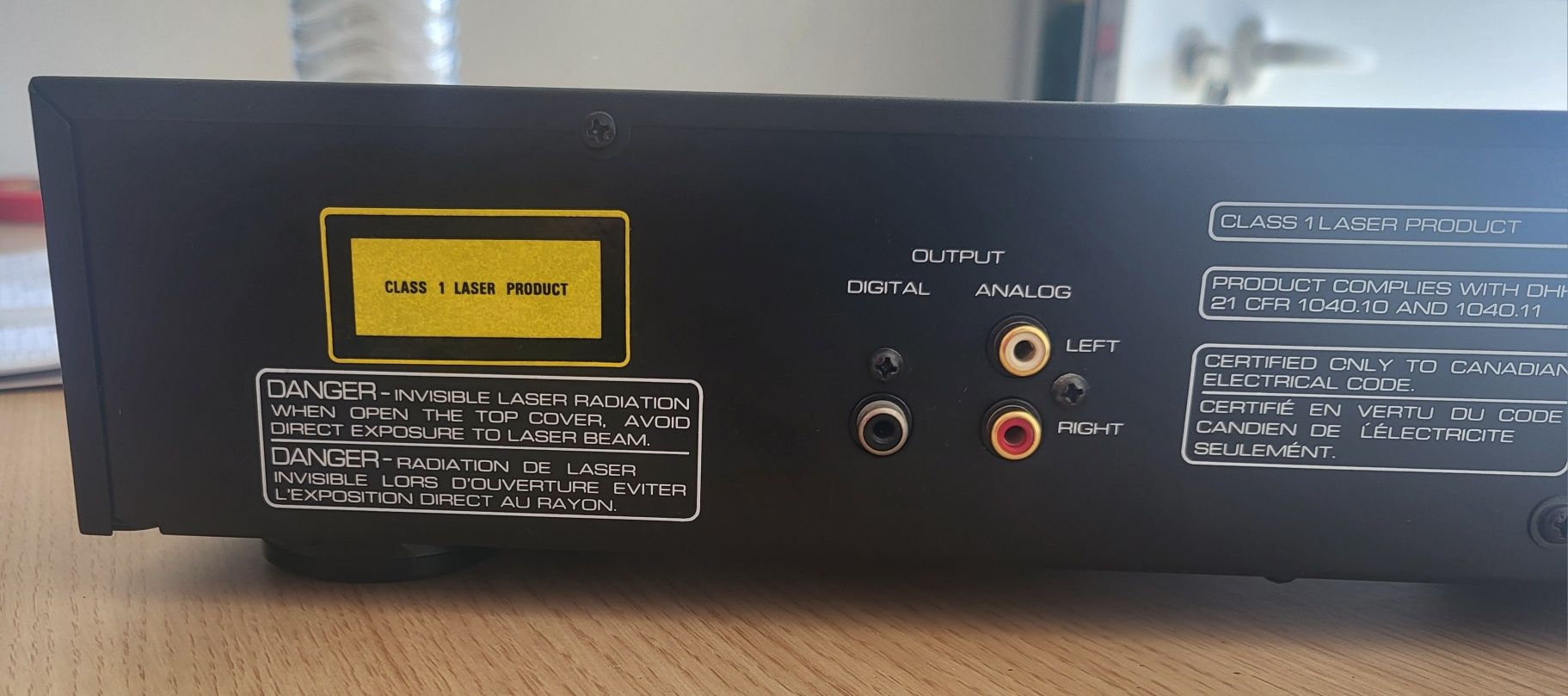 Rotel RCD-965 bx leitor de CDs