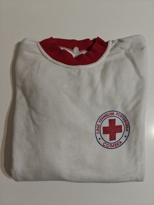 Sweat Cruz Vermelha/Crescente Vermelho (antiga/coleção)