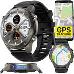 SMARTWATCH MĘSKI z GPS sportowy wodoodporny zegarek męski