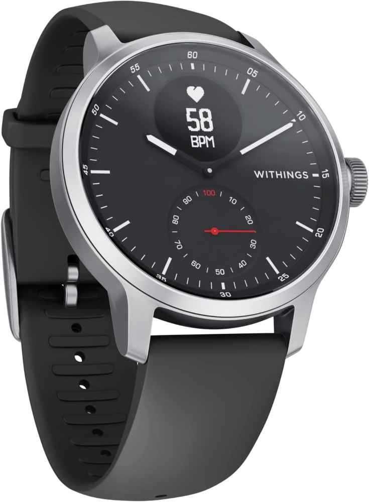 Smartwatch Hybrid Withings EKG, czujnikiem tętna