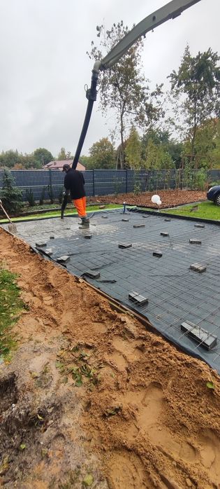 Wylewka, chudziak , płyta betonowa pod garaż, domek itp Wykonam