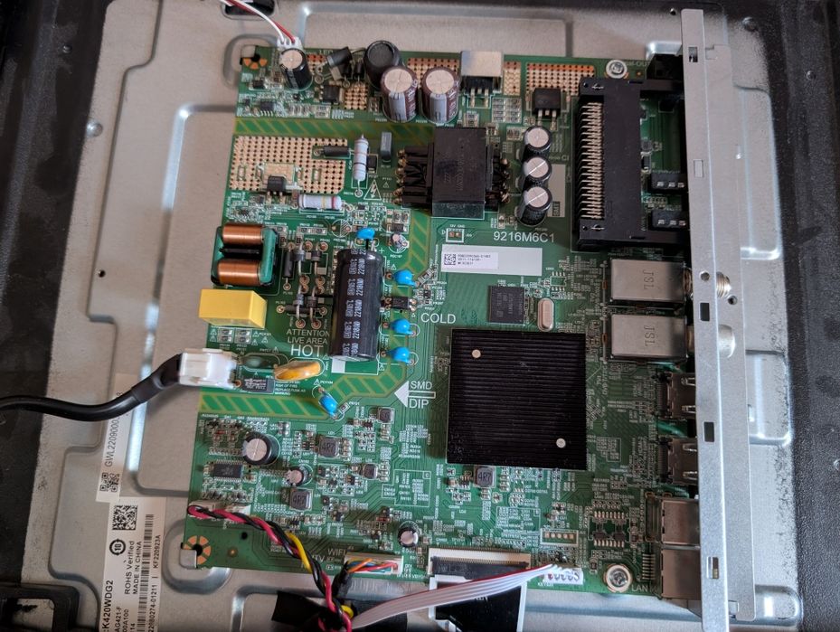 Satelit 42F9150ST не працює плата..