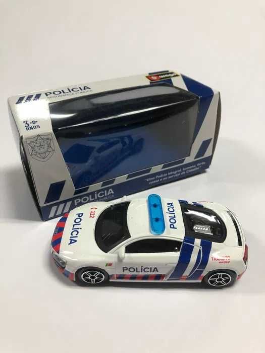 Audi R8 -  PSP Polícia Segurança Pública - esc.1/43