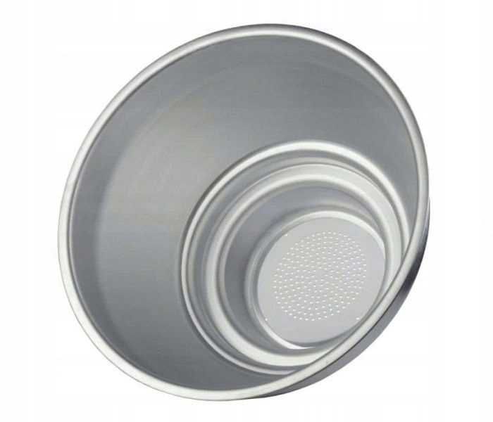 Aluminiowy korpus cedzidła kpl. z wkładami do cedzenia mleka 10L