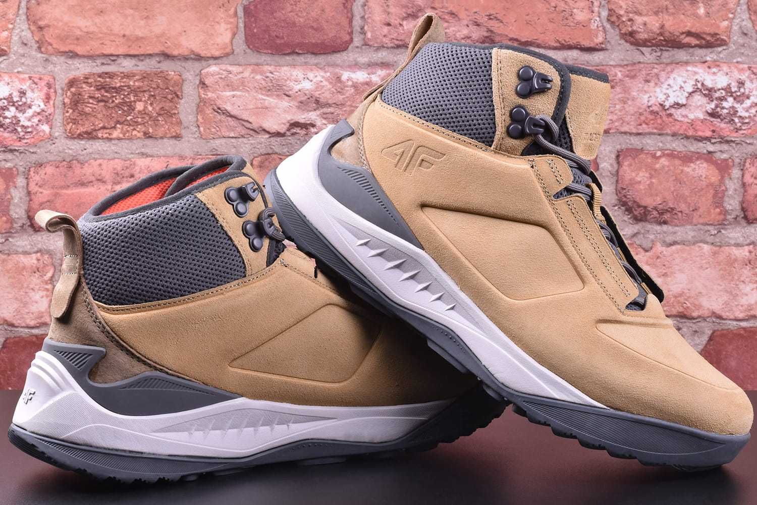 Buty Męskie Zimowe 4F Tundra skórzane -83 - 46 [WYSYŁKA 24H]