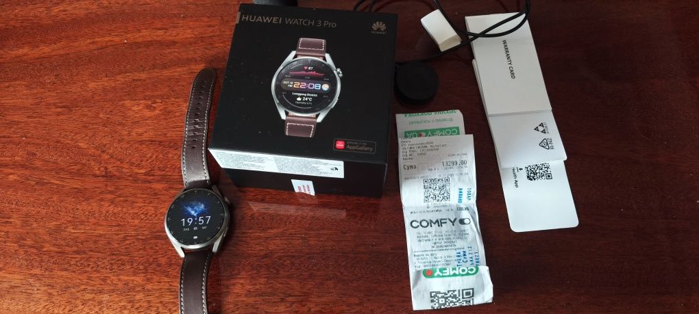 Годинник Huawei watch 3 pro з e-sim.