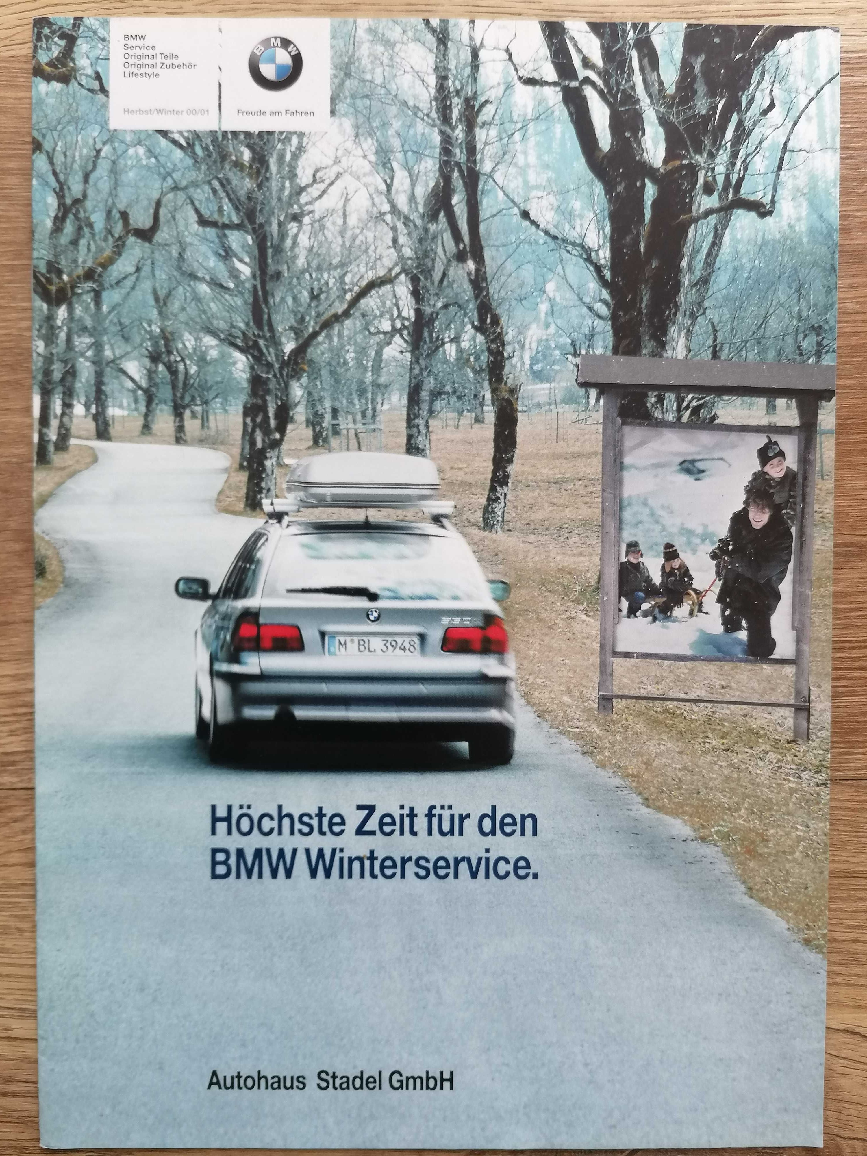 Prospekt BMW winterservice 00/01