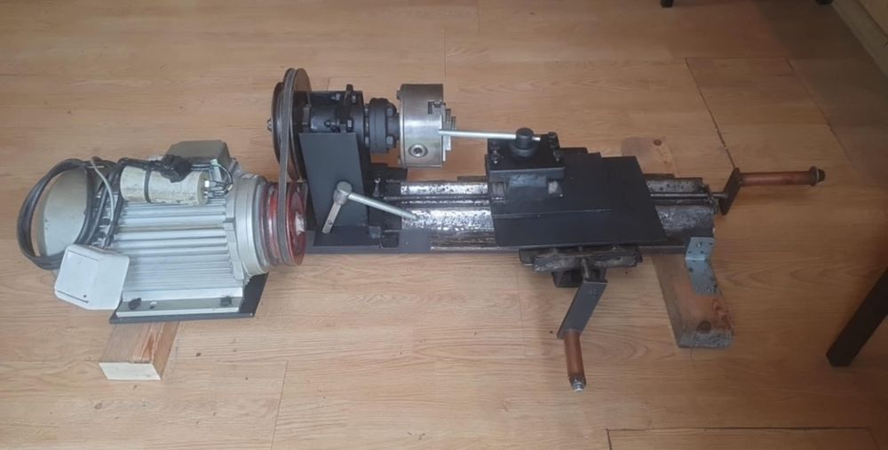 Tokarka do metalu/ własnej roboty