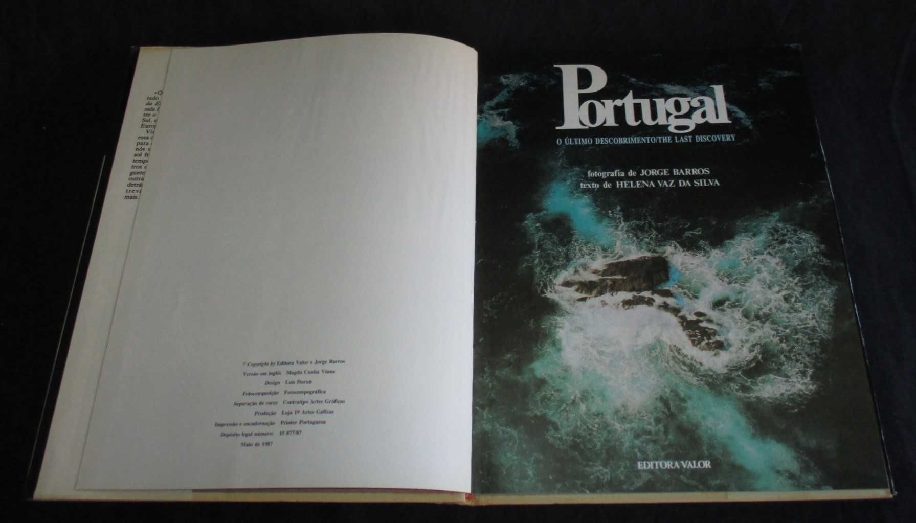 Livro Portugal O Último Descobrimento Jorge Barros Helena Vaz da Silva