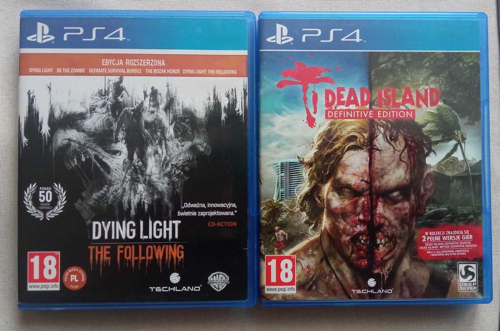 Dying Light The Following PL i Dead Island PL PS4