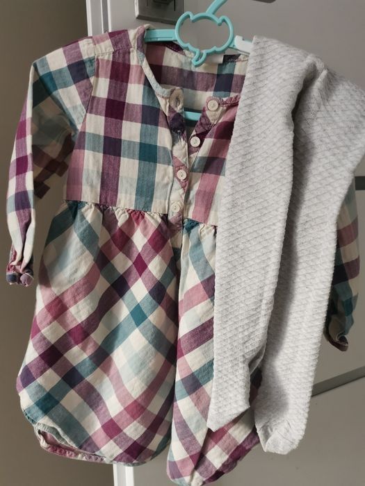 Sukienki x4 / H&M, Reserved, Tchibo / 92-98