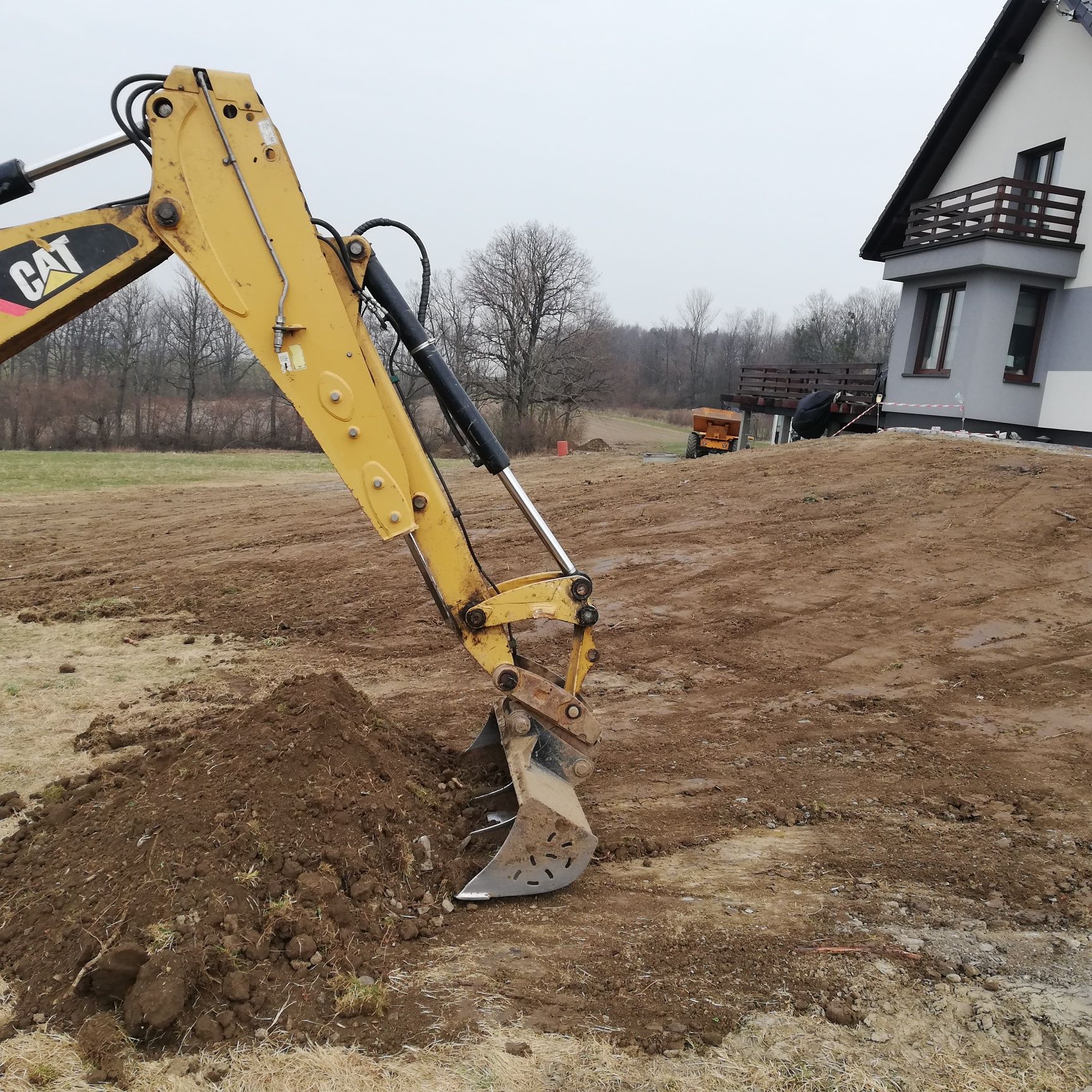 Usługi koparko ładowarką Bielsko Skoczów Cieszyn