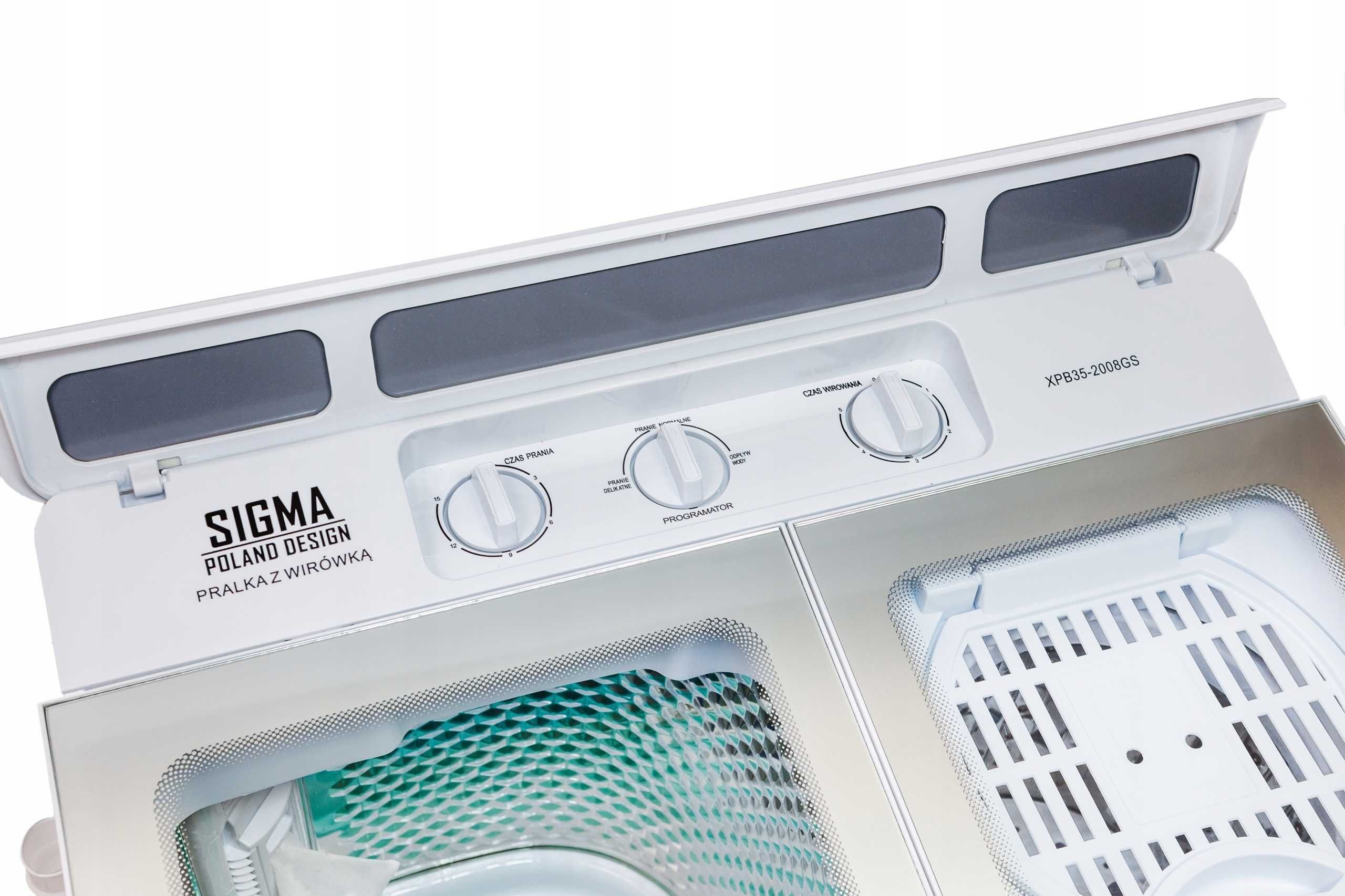 Nowa Pralka z wirówką  5kg prania + 2kg wirowania Dobra Tania Pojemna