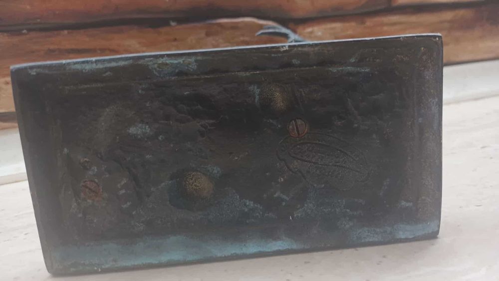 figurka z  brązu- jeleń // syg. bracia Korniluk