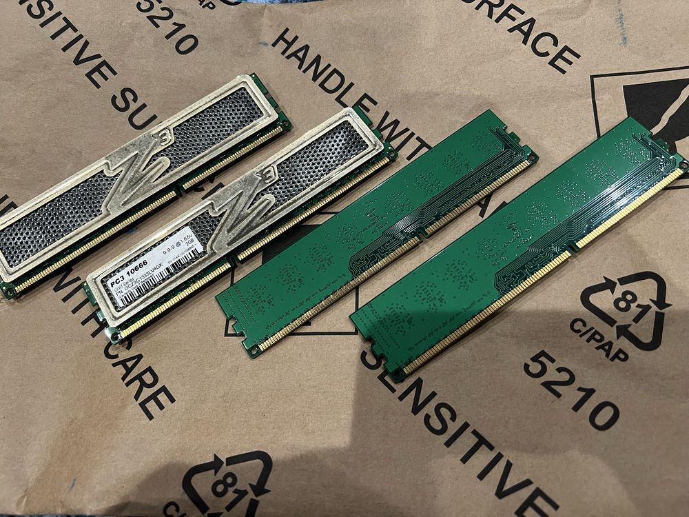 Оперативная память OCZ DDR3 1333 MHz 8gb 4x2 PC3-10666