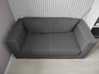 Sofa 2 osobowa, kolor ciemnoszary  IKEA ASKEBY