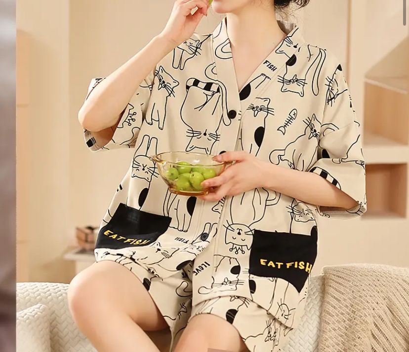 Літня жіноча піжама (Женская летняя пижама)