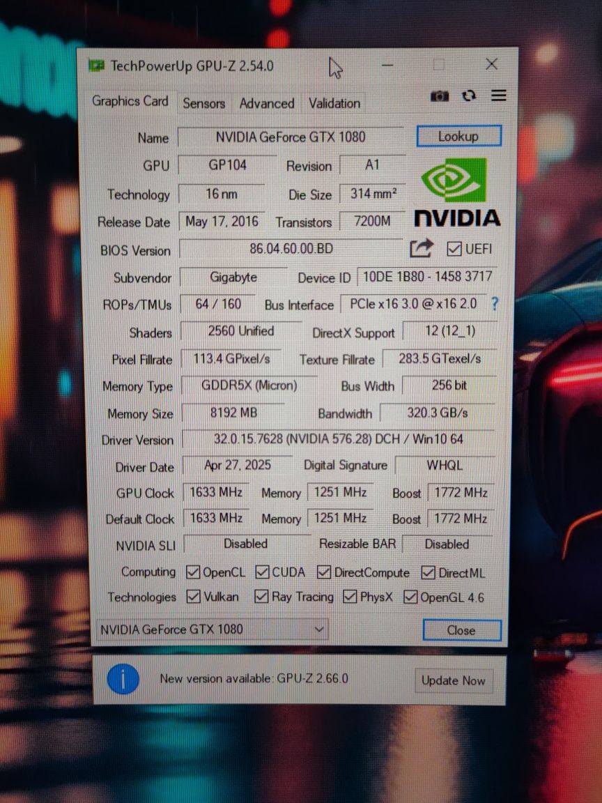 Компьютер с монитором MSI 24' 75hz gpu 1080 Ryzen 3600 16 ОЗУ