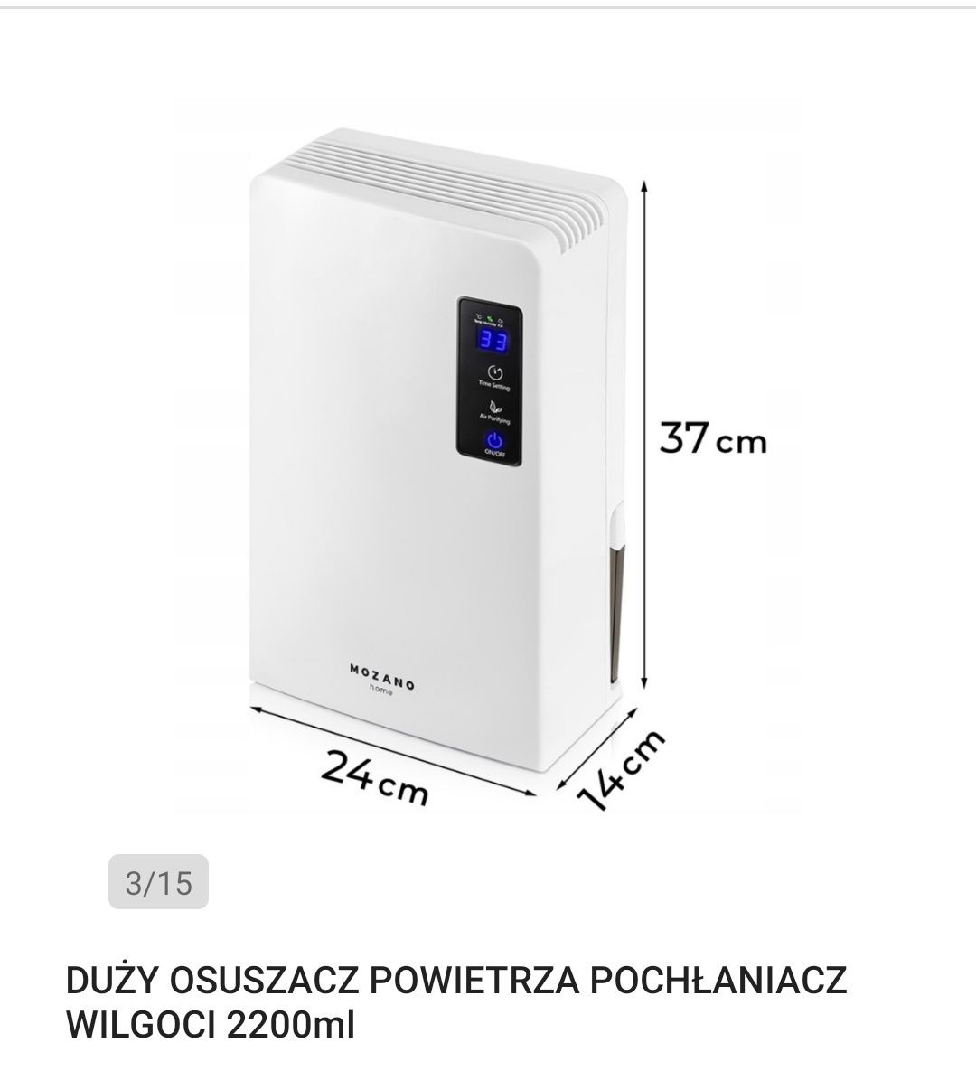 Pochłaniacz wilgoci 2200ml