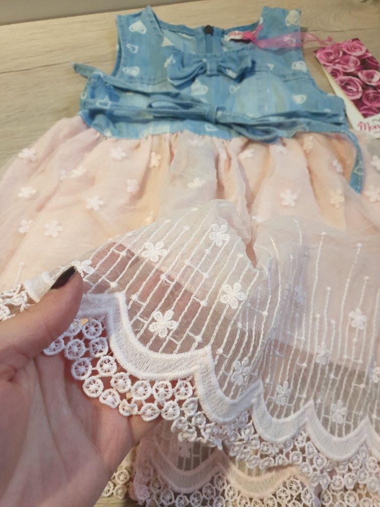 Сукня дитяча святкова на дівчинку 12 місяців Mono Star плаття