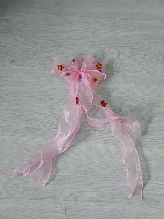 Kokarda do włosów do wplecenia warkocza ozdoba