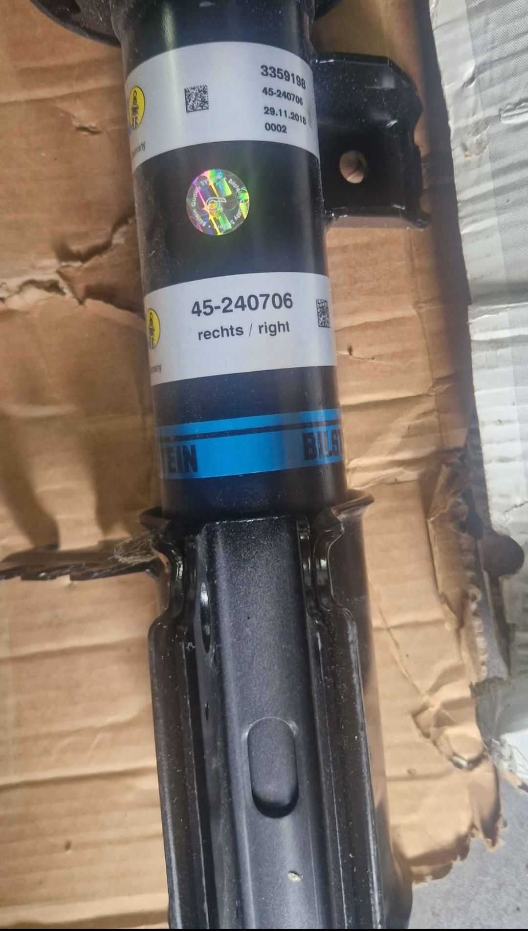 Amortecedor Pneumático NOVO BILSTEIN Range Rover III (L322)