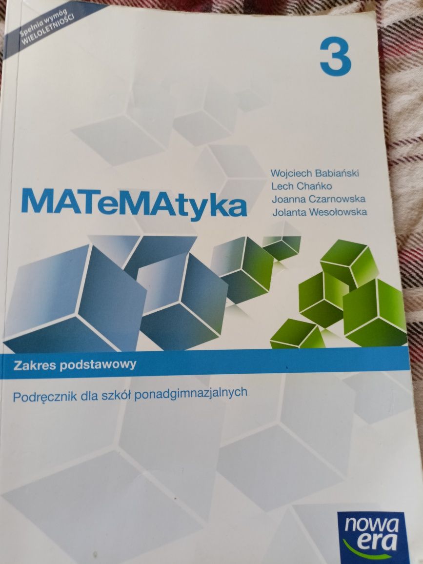 Matematyka 3 zakres podstawowy