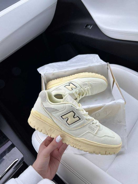 Кросівки New Balance 550 Textile Cream premium