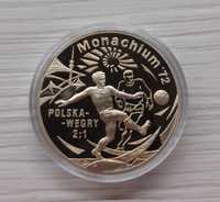 Medal pamiątkowy ,,Złote lata polskiego futbolu" - Monachium '72