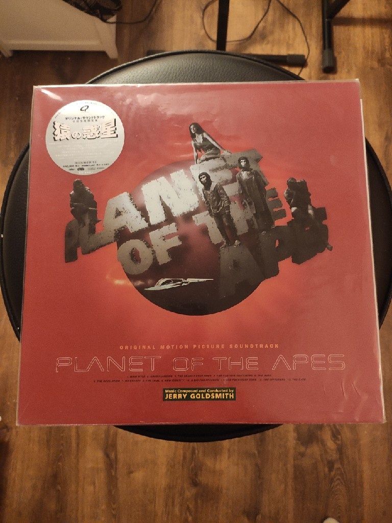 Soundtrack LP Planet Of The Apes  Kerry goldsmith Japan winyl