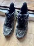 Buty do biegania Hoka Clifton 9 45 1/3 czarno zielone khaki stan bdb