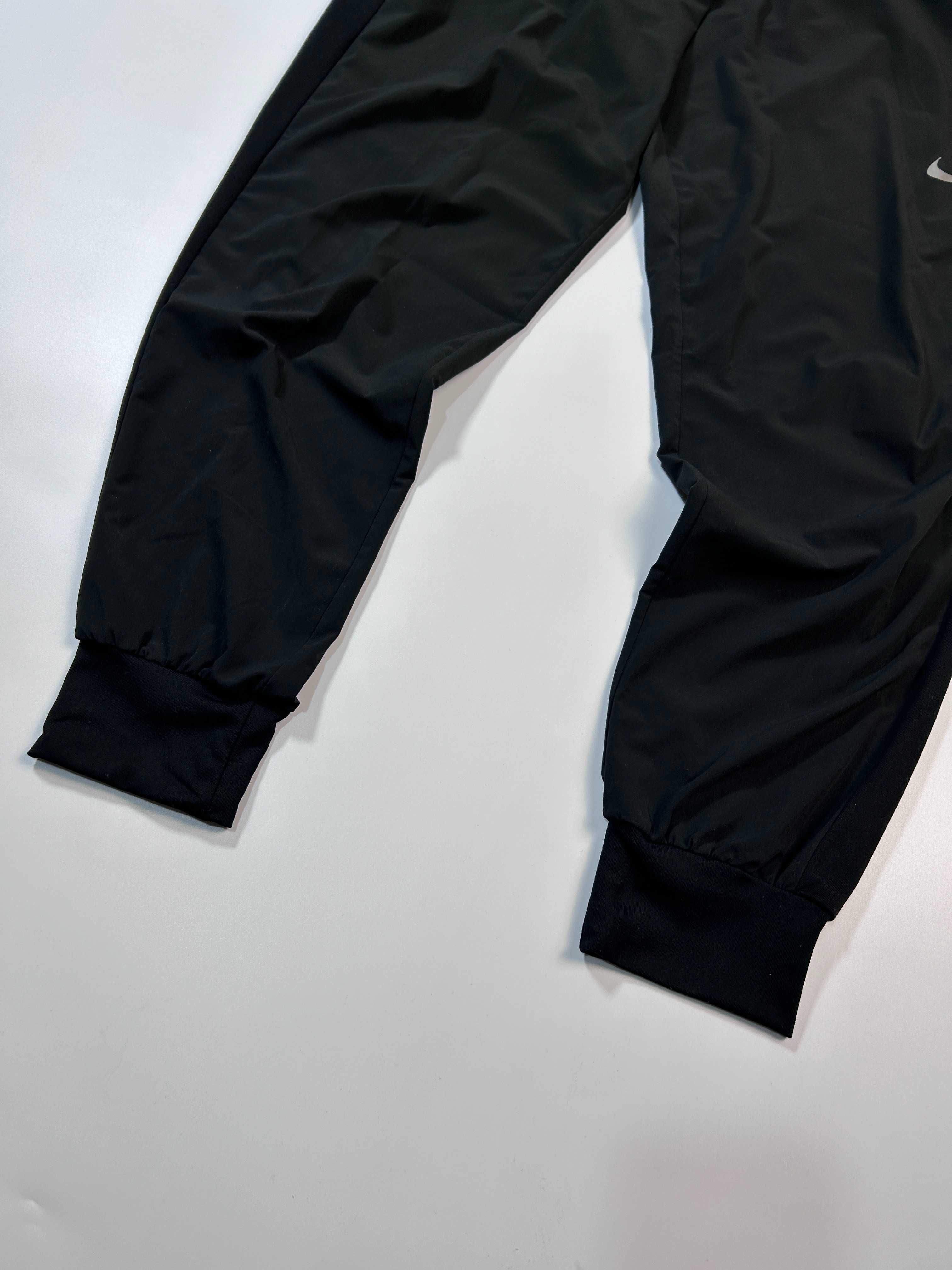 Vintage Nike Y2K Black Drill Baggy Track Pants