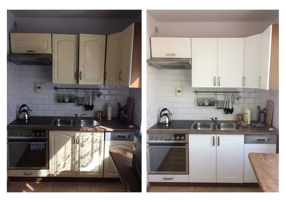 Wymiana blatów i frontów kuchennych