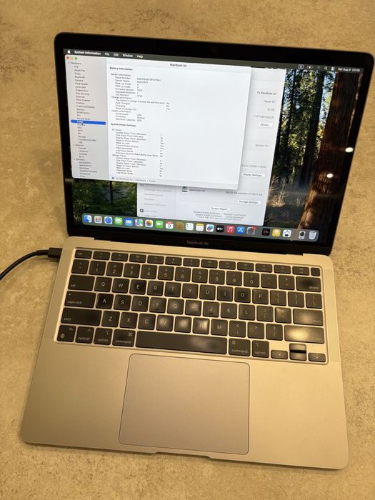 Macbook M1 air 16/256 space