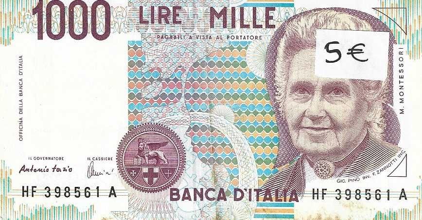 Notas antigas - Itália