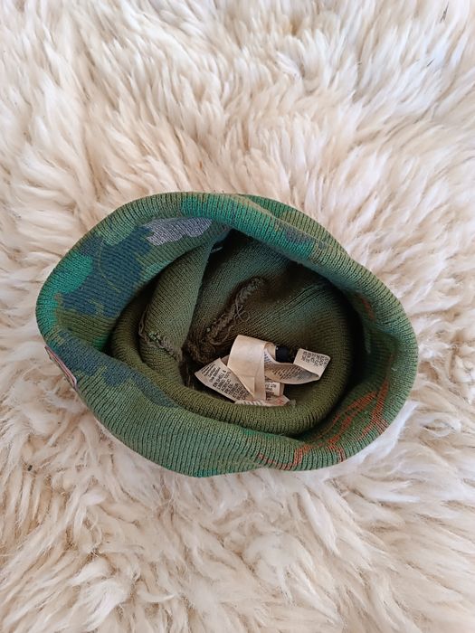 Czapka Zimowa DC New Era Ciepła Kamuflaż Leśna
