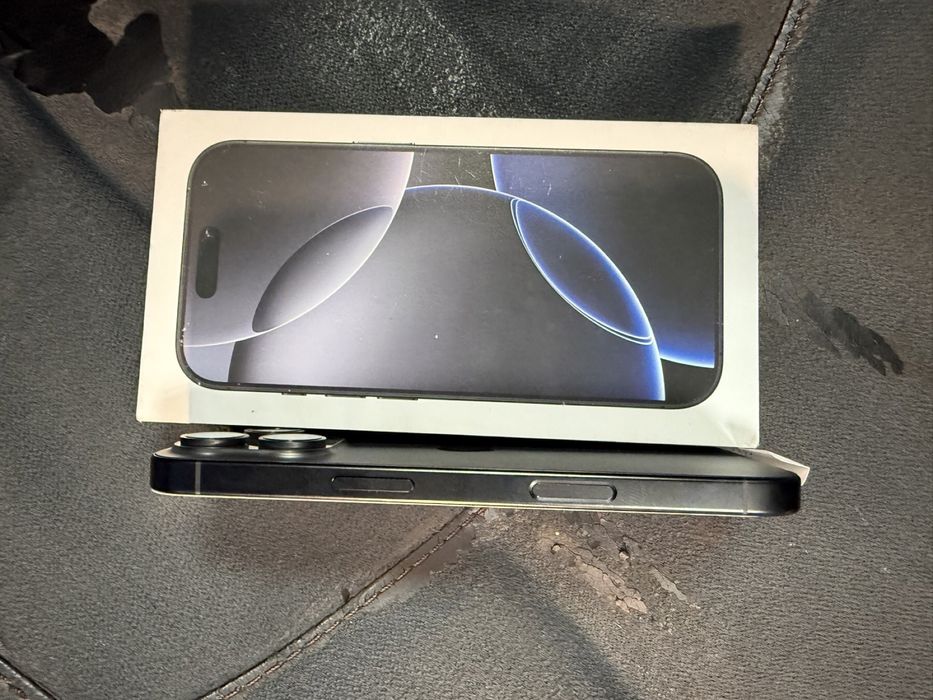 Apple iphone 16 Pro 256Gb New Black Titanium Фізична сім