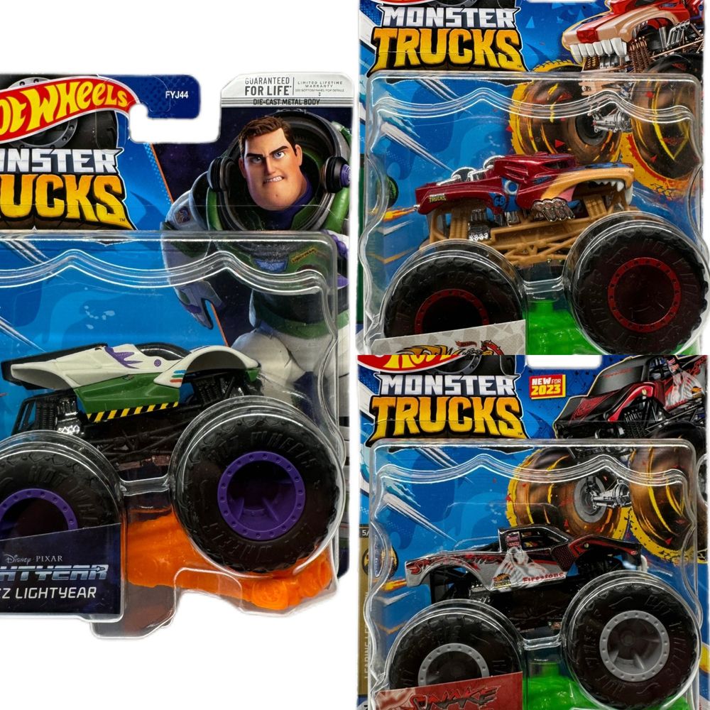 Машина-позашляховик Hot wheels Monster truck 2023-24монстер трак ориг.