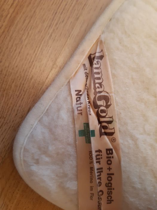 Poduszka z wełny owczej 100% Merynos Lama Gold