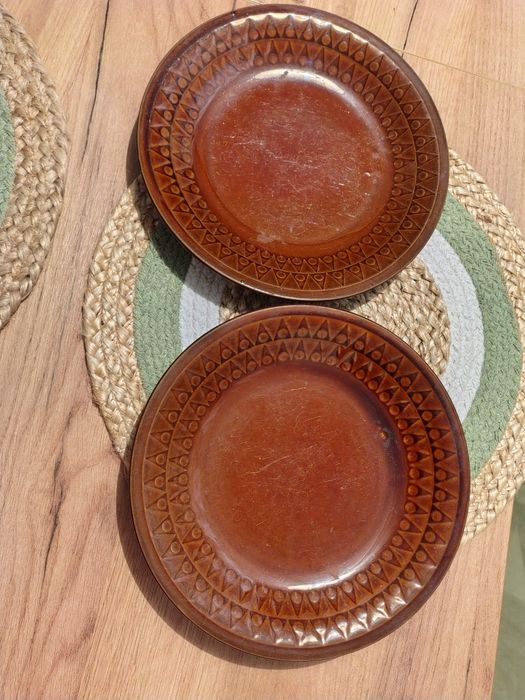 Talerze plytkie obiadowe Chodzież