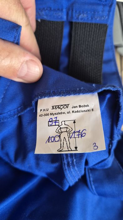 Komplet ubranie robocze plus buty