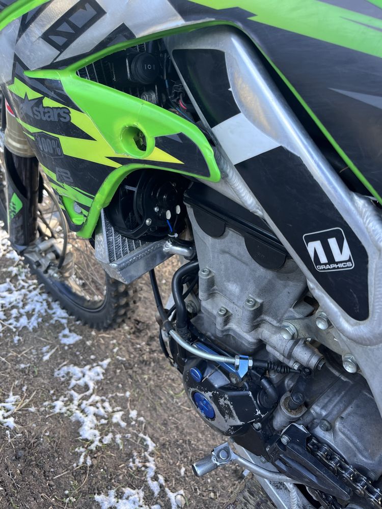 Kawasaki kx450f 2013 на докуменках