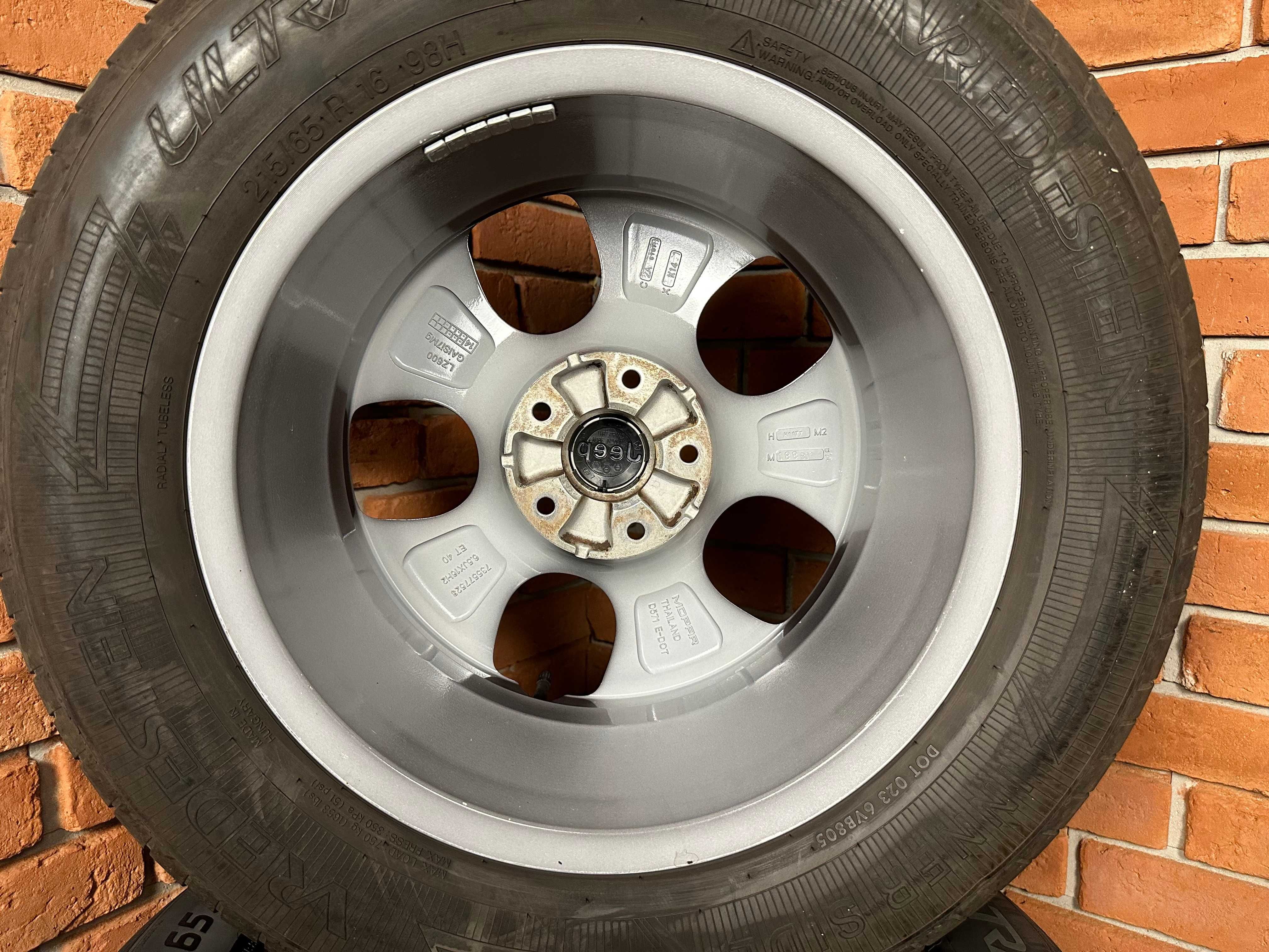 Koła Felgi 16 5x110 Jeep Compass Renegade Letnie 2021