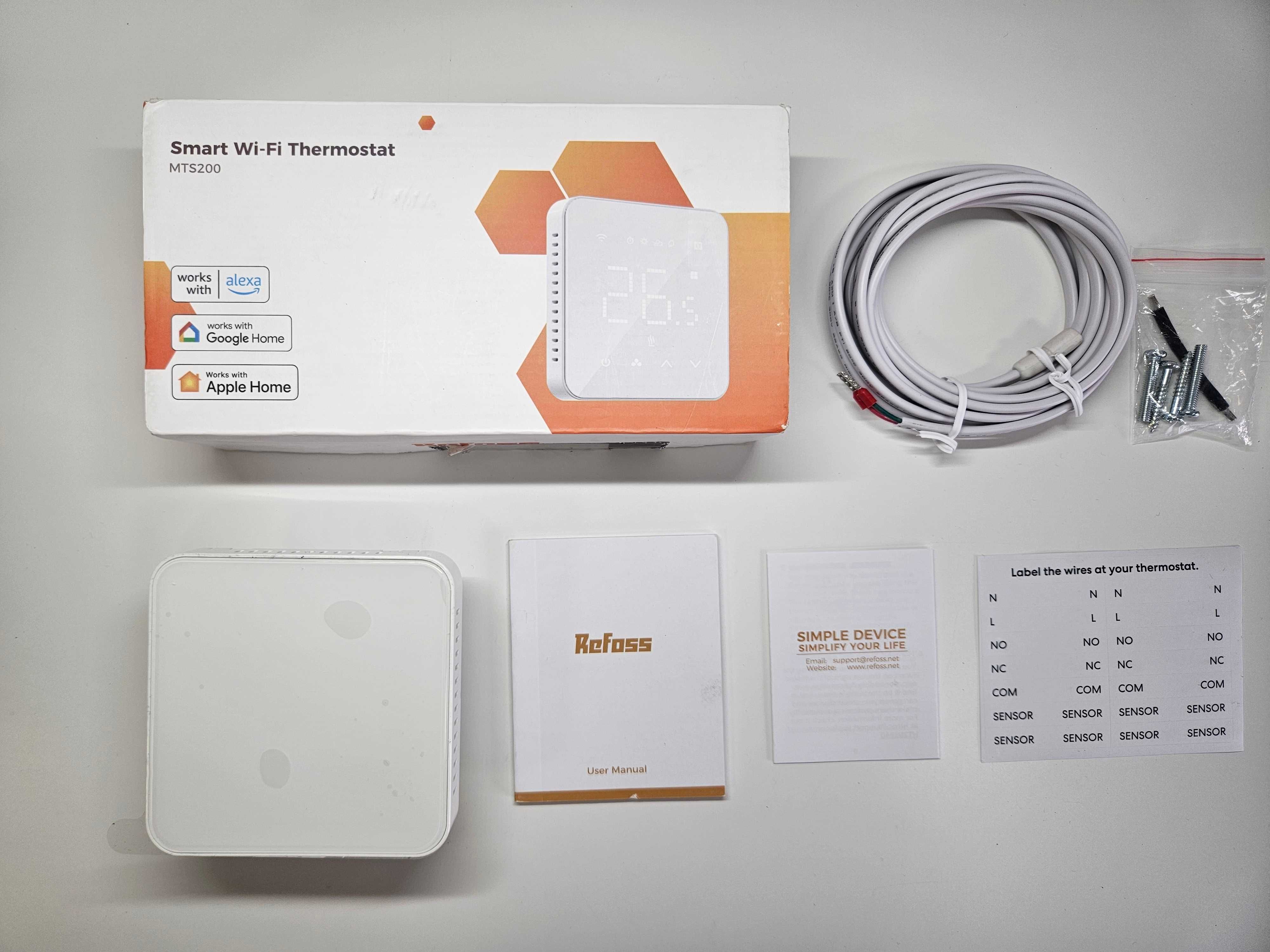 Smart Wi-Fi Thermostat Refoss