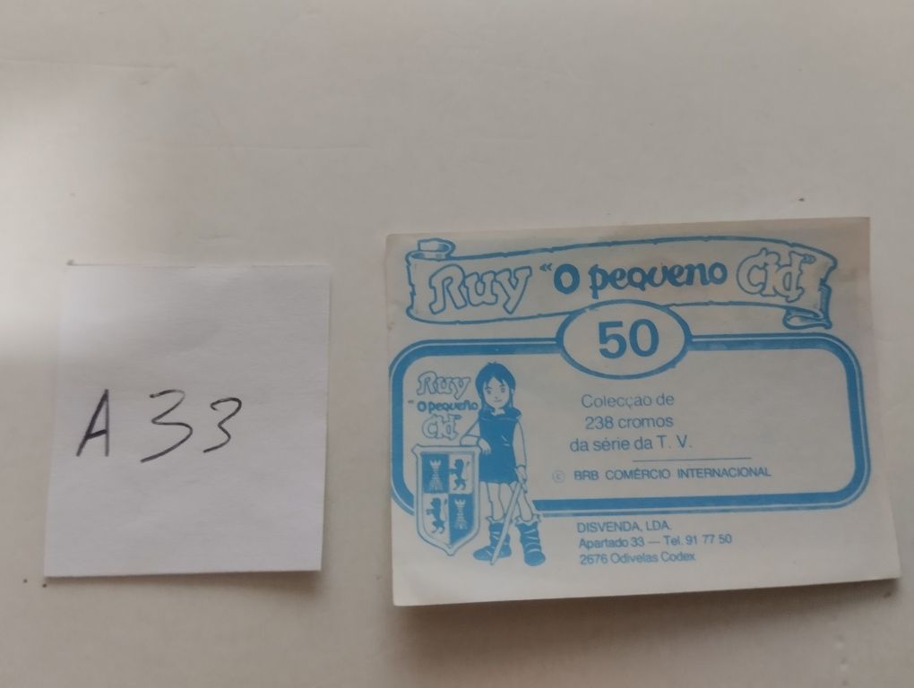 A5 Cromos de várias coleções
